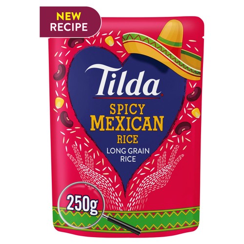 Tilda Microwave Spicy Mexican Basmati Rice