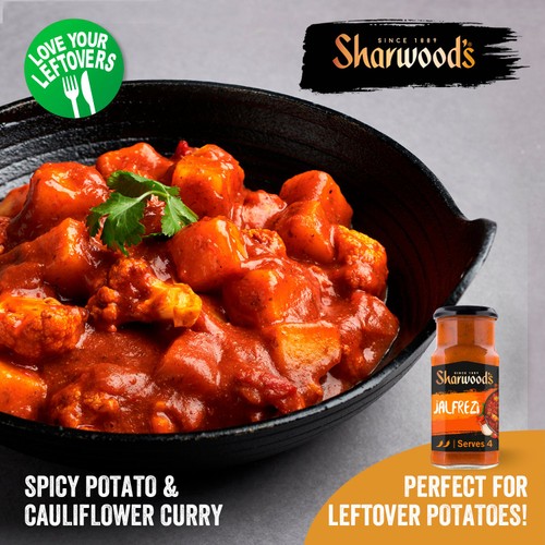 Sharwood's Indian Jalfrezi Curry Cooking Sauce 420g thumbnail 2