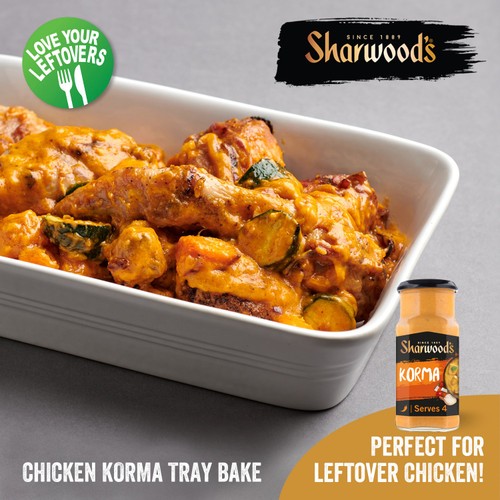 Sharwood's Indian Korma Curry Cooking Sauce 420g thumbnail 2