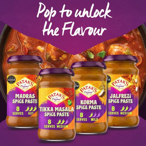 Patak's Korma Indian Mild Spice Paste 283g thumbnail 3