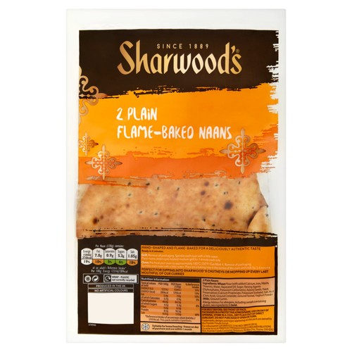 Sharwood's Plain Naans thumbnail 2