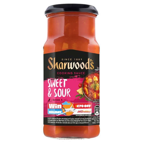 Sharwood's Sweet & Sour Chinese Cooking Sauce thumbnail 2