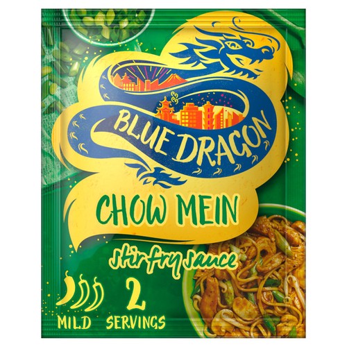 Blue Dragon Chow Mein Stir Fry Cooking Sauce Mild 120g