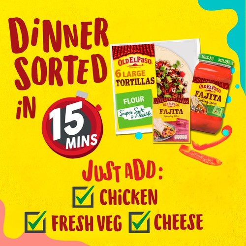 Old El Paso Roasted Tomato & Pepper Fajita Seasoning Mix thumbnail 4