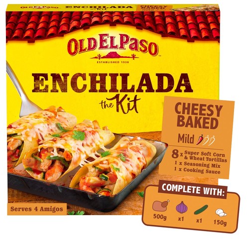 Old El Paso Cheesy Baked Enchilada Dinner Kit