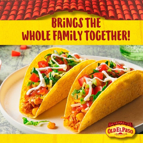 Old El Paso 12 Crunchy Taco Shells 156g thumbnail 3
