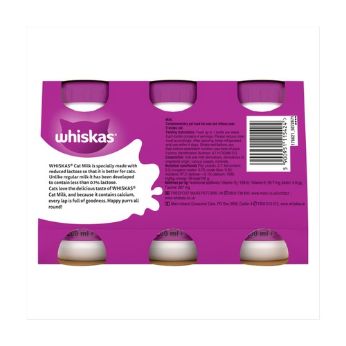 Whiskas Kitten Cat Milk Bottle thumbnail 2