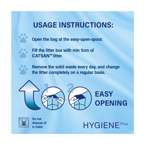 Catsan Hygiene Non-Clumping Odour Control Cat Litter 10L thumbnail 5