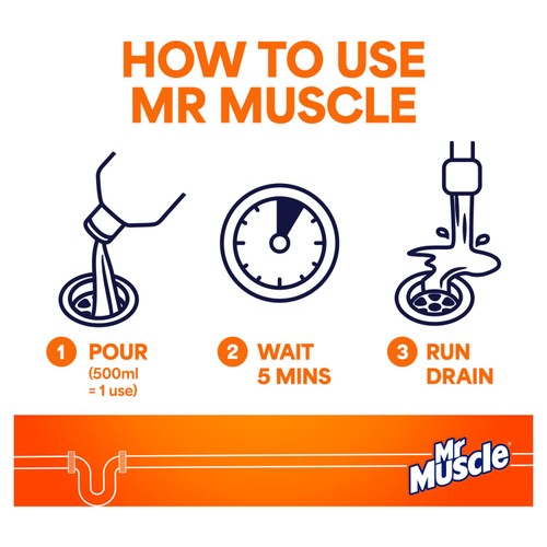Mr Muscle Drain Gel thumbnail 3