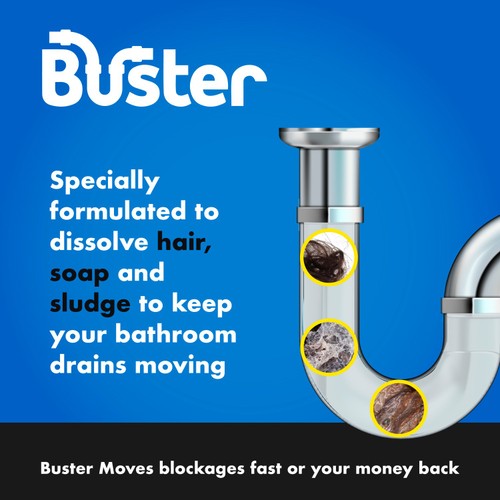 Buster Bathroom Plughole Unblocker thumbnail 3