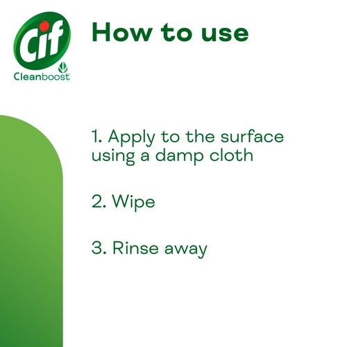 Cif Lemon Cream Cleaner 500ml thumbnail 5