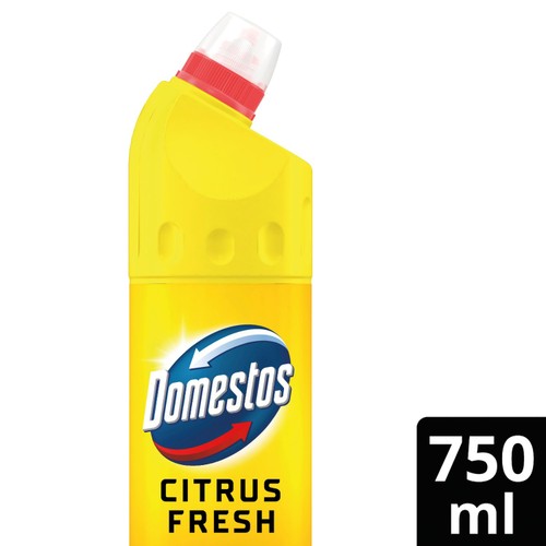 Domestos Bleach Citrus Toilet Cleaner 750ml