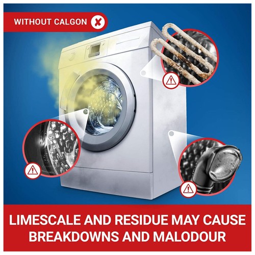 Calgon 4-In-1 Water Softener Limescale Prevention Tablets thumbnail 2