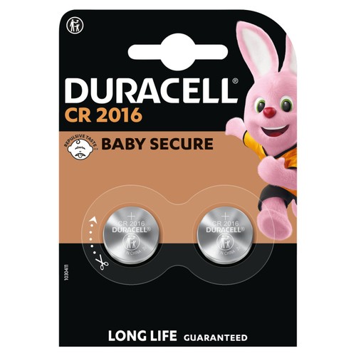 Duracell Lithium Coin 2016 Batteries 3V (CR2016 / DL2016)