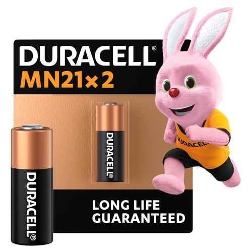 Duracell Alkaline MN21 Batteries 12V (A23 / 23A / V23GA)