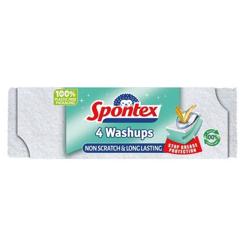 Spontex Wash Ups Non Scratch