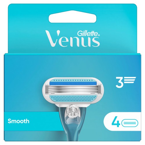 Venus Smooth Razor Blades Refills 4 Pack