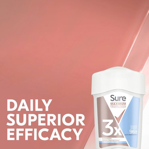 Sure Women Clean Scent Maximum Protection Anti-Perspirant 45ml thumbnail 7