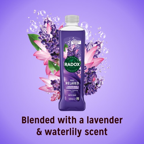 Radox Feel Relaxed Bath Soak  500ml thumbnail 4