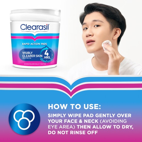 Clearasil Ultra Dual Action Pads thumbnail 5