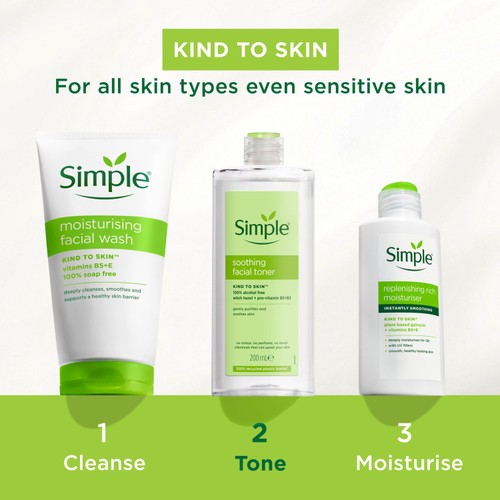 Simple Soothing Facial Toner 200ml thumbnail 6