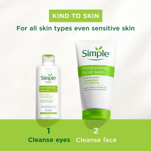 Simple Kind To Eyes Eye Make-Up Remover 125ml thumbnail 2