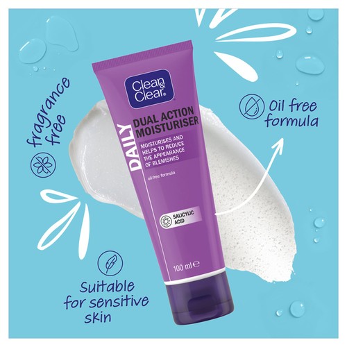 Clean & Clear Dual Action Moisturiser thumbnail 3