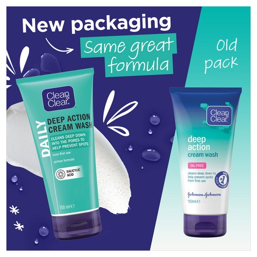 Clean & Clear Deep Action Cream Wash thumbnail 5