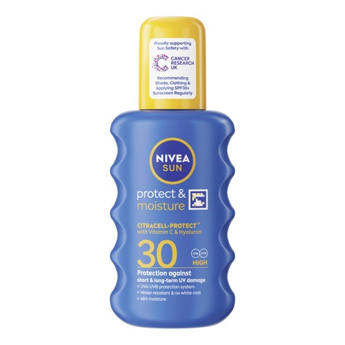 NIVEA SUN Protect & Moisture Sun Cream Spray SPF30 