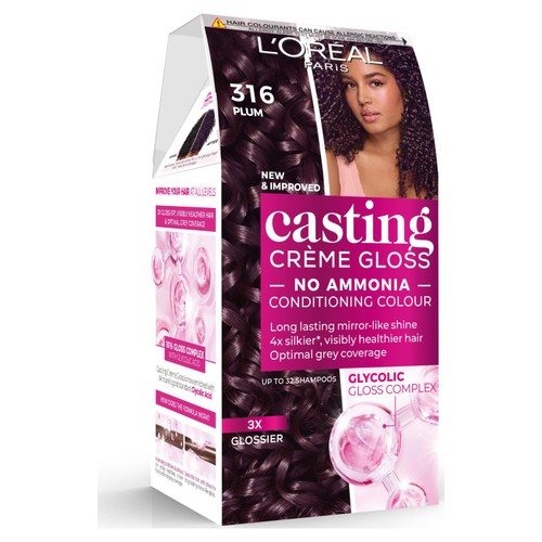 L'Oreal Paris Casting Creme Gloss Prune 316 Semi-Permanent Hair Dye