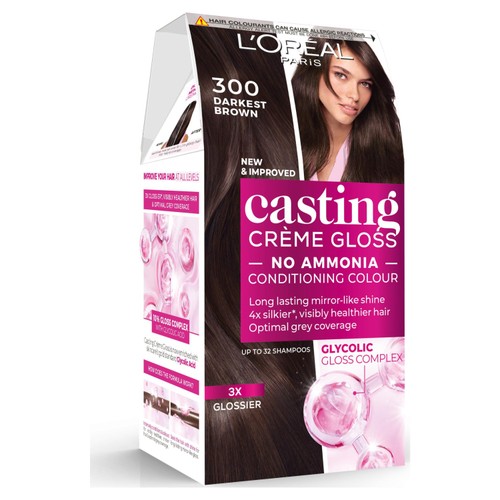L'Oreal Paris Casting Creme Gloss Darkest Brown Semi Permanent         