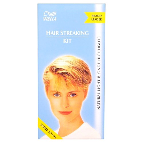 Wella Hair Permanent Streaking Kit Natural Light Blonde