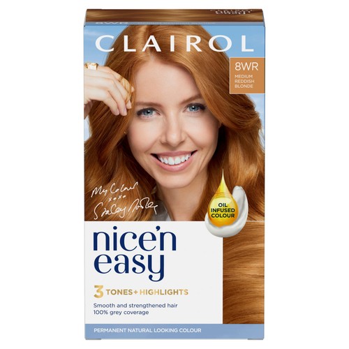 Clairol Nice n Easy Creme Permanent Hair Dye - 8wr Golden Auburn