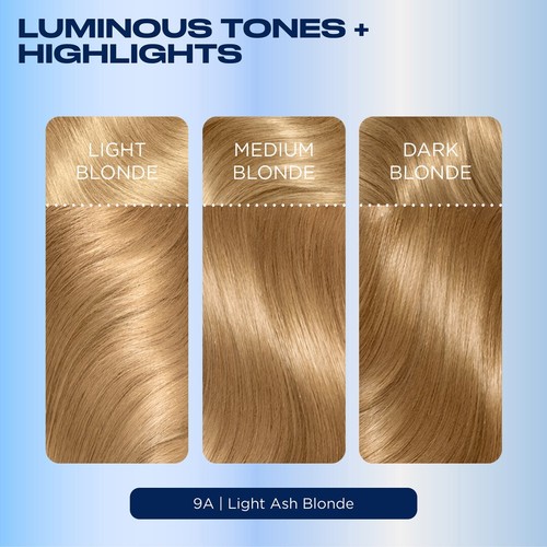Clairol Nice n Easy Creme Permanent Hair Dye - 9a Light Ash Blonde thumbnail 3