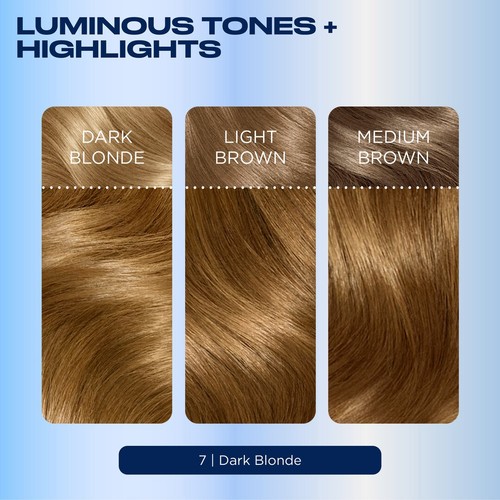 Clairol Nice'N Easy Creme Permanent Hair Dye 7 Dark Blonde thumbnail 3