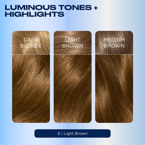 Clairol Nice n Easy Creme Permanent Hair Dye - 6 Light Brown thumbnail 3