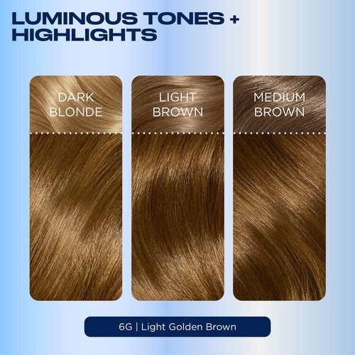 Clairol Nice n Easy Creme Permanent Hair Dye - 6g Light Golden Brown thumbnail 3