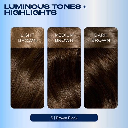 Clairol Nice n Easy Creme Permanent Hair Dye - 3 Brown Black thumbnail 3