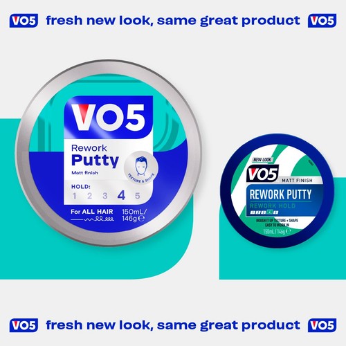 VO5 Rework Putty 150ml thumbnail 6
