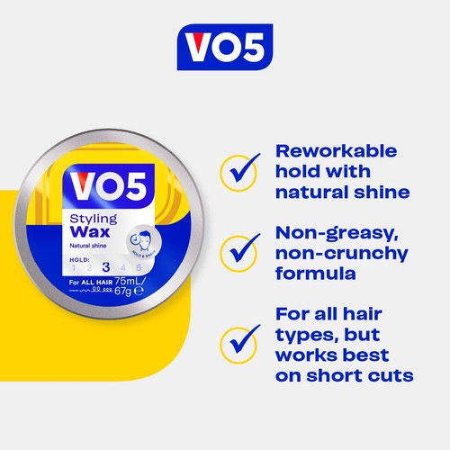 VO5 Styling Wax 75ml thumbnail 6