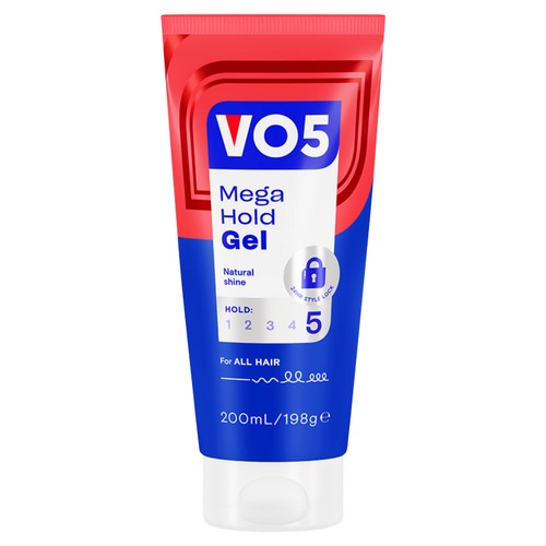 VO5 Mega Hold Styling Gel 200ml thumbnail 2