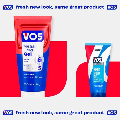 VO5 Mega Hold Styling Gel 200ml thumbnail 6