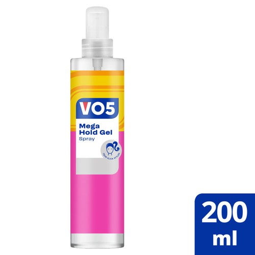 VO5 Mega Hold Gel Spray 200ml
