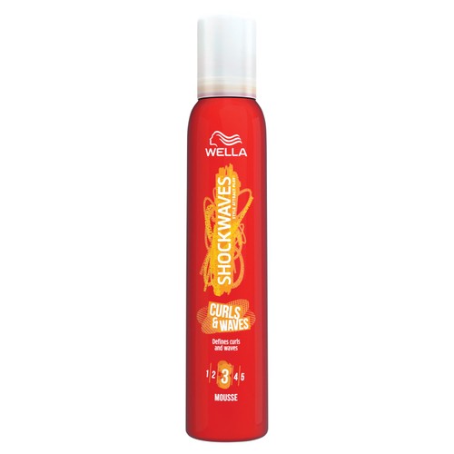 Wella Shockwaves Curls & Waves Mousse 200ml