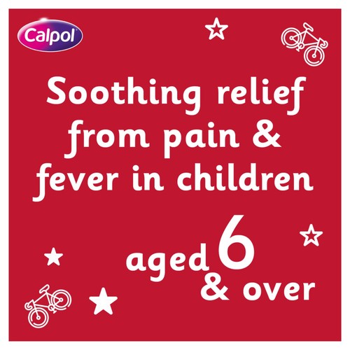 Calpol 6+ Years Sugar Free Strawberry Fastmelts Paracetamol thumbnail 3