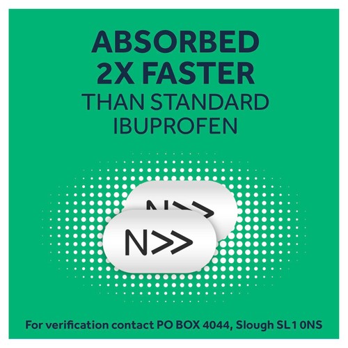 Nurofen Express 256mg Pain Relief Caplets Ibuprofen thumbnail 2