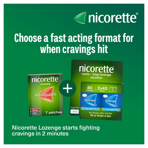 Nicorette Invisi 25mg Patch (Stop Smoking Aid) thumbnail 6