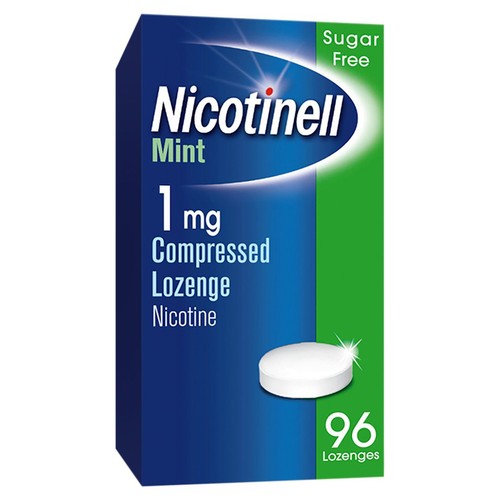 Nicotinell Nicotine Lozenges Stop Smoking Aid 1mg Mint 
