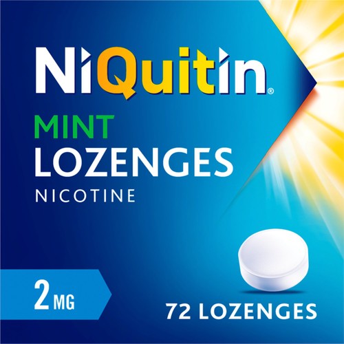 NiQuitin Mint Lozenge - 2mg, 72 Nicotine Lozenges - Stop Smoking Aid thumbnail 2