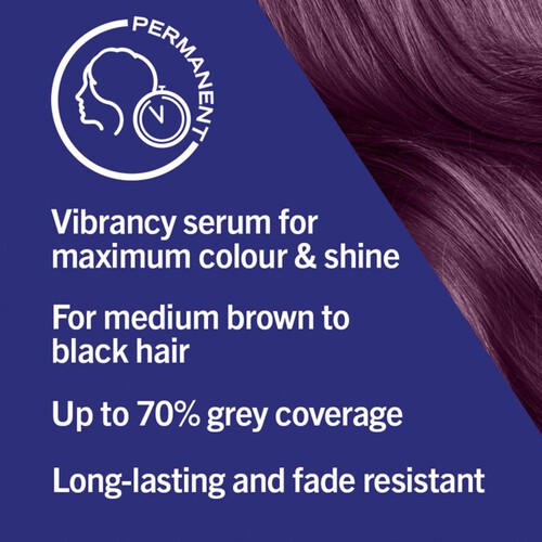 Schwarzkopf LIVE Intense Colour Permanent Purple Hair Dye 087 Mystic Violet thumbnail 3